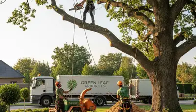 Professional landscaping and tree removal service in Naperville, IL by Chop Chop Tree experts