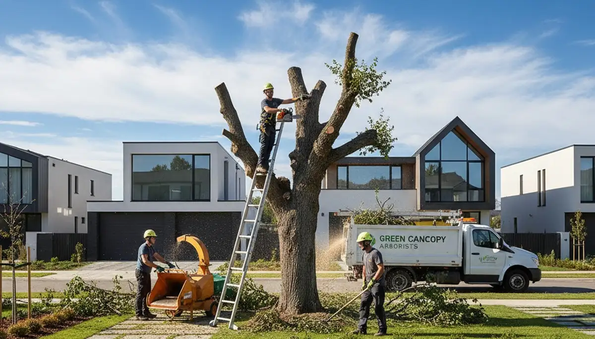 Professional landscaping and tree removal service in Naperville, IL by Chop Chop Tree
