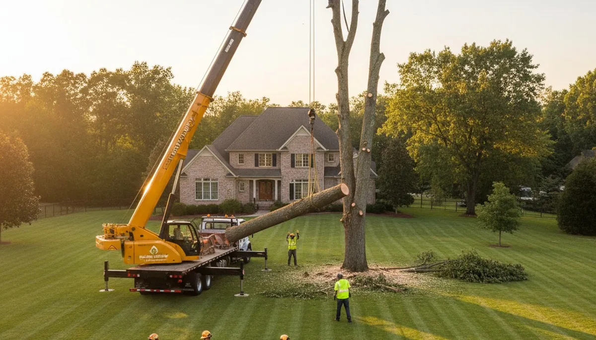 Professional lawn and tree care service in Naperville, IL by Chop Chop Tree experts