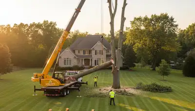 Professional lawn and tree care service in Naperville, IL by Chop Chop Tree experts